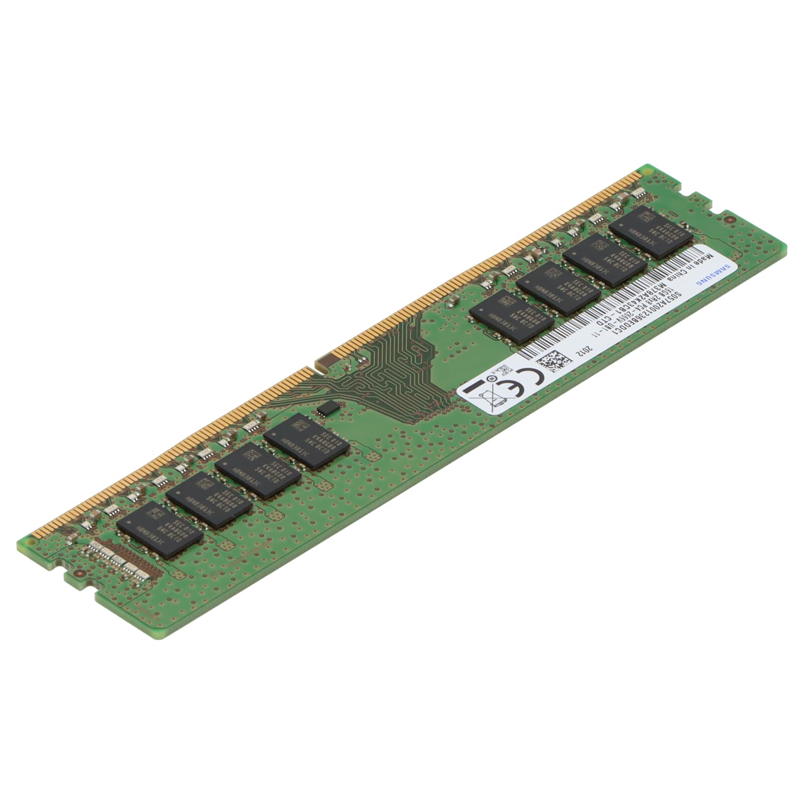 Begagnat Samsung 16GB DDR4 (1x16GB) UDIMM 2Rx8 PC4-2666V 2666MHz PC Minnen