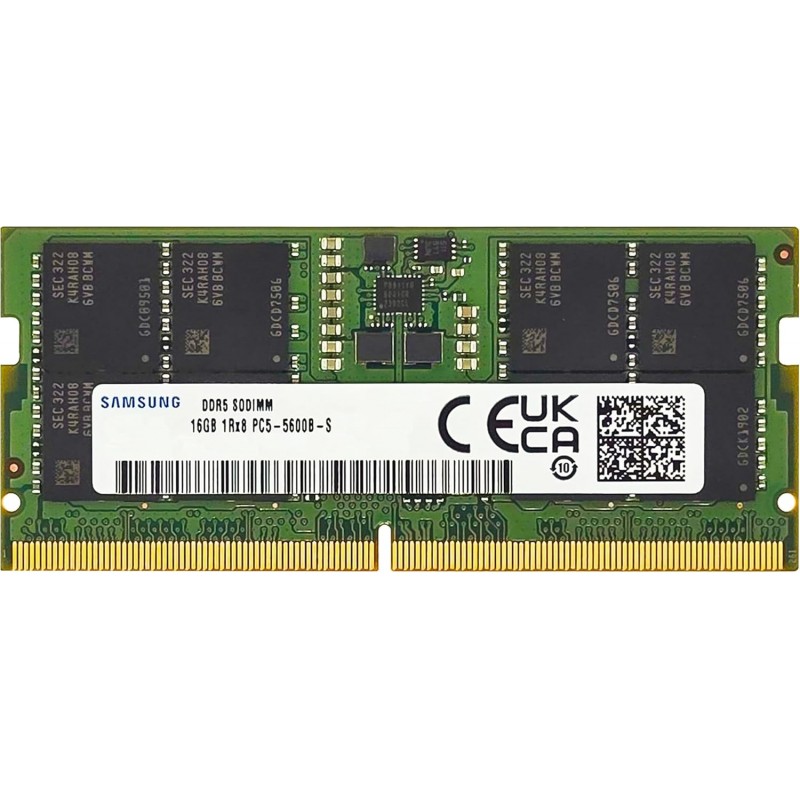 Begagnat 16GB DDR5 (1x16GB) SODIMM 1Rx8 PC5-5600B 5600MHz M425R2GA3BBO-CWMOL