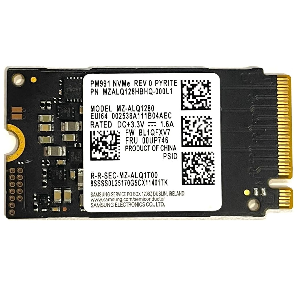 Begagnad 128 Samsung PM991 M2 2280 NVMe PCIe Gen3 x4 MZALQ128HBHQ-000L1