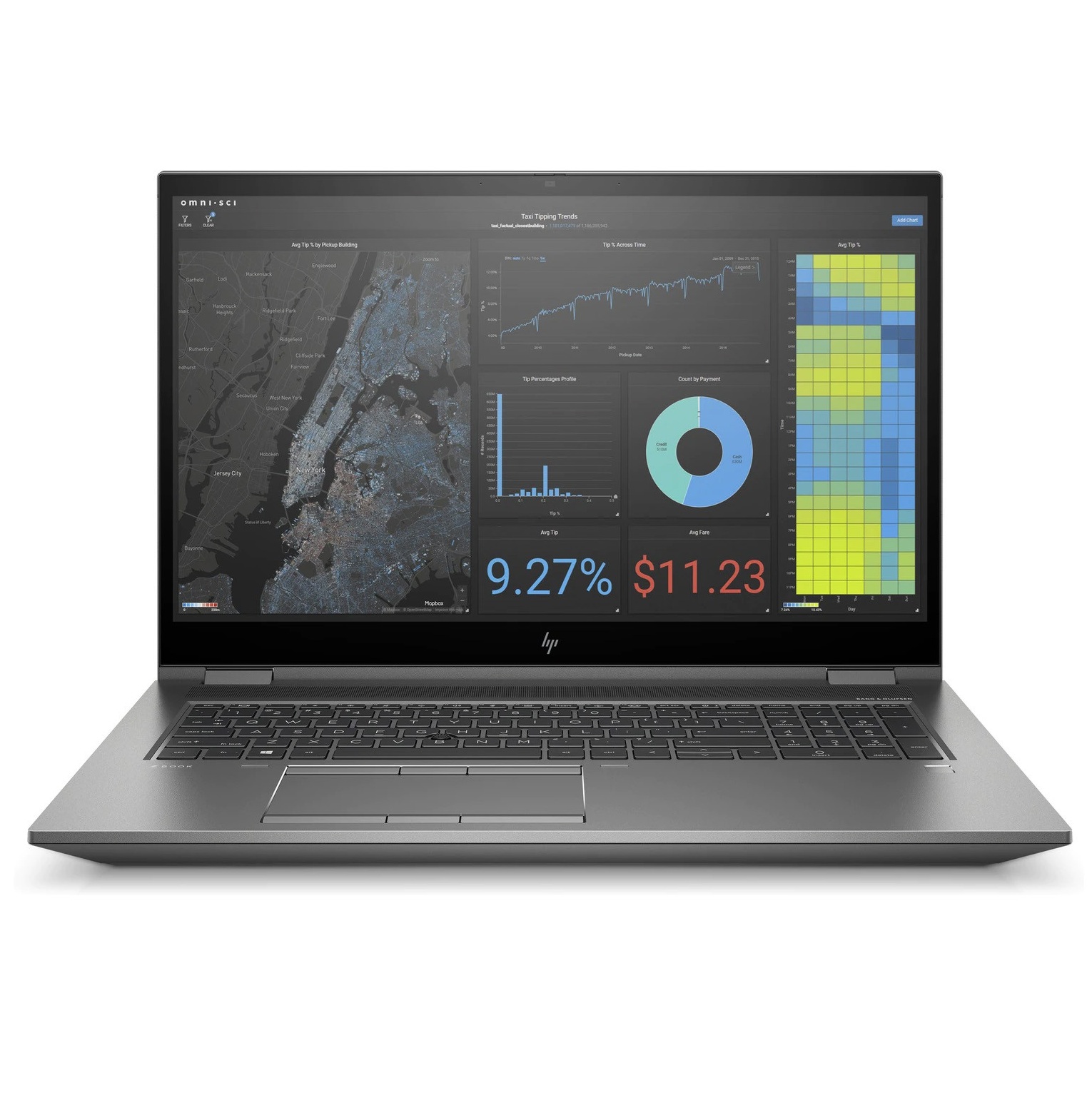HP ZBook Fury 17 G7 UHD 4K i7-10850H 32GB 512GB Quadro RTX 3000 6GB A-Klass