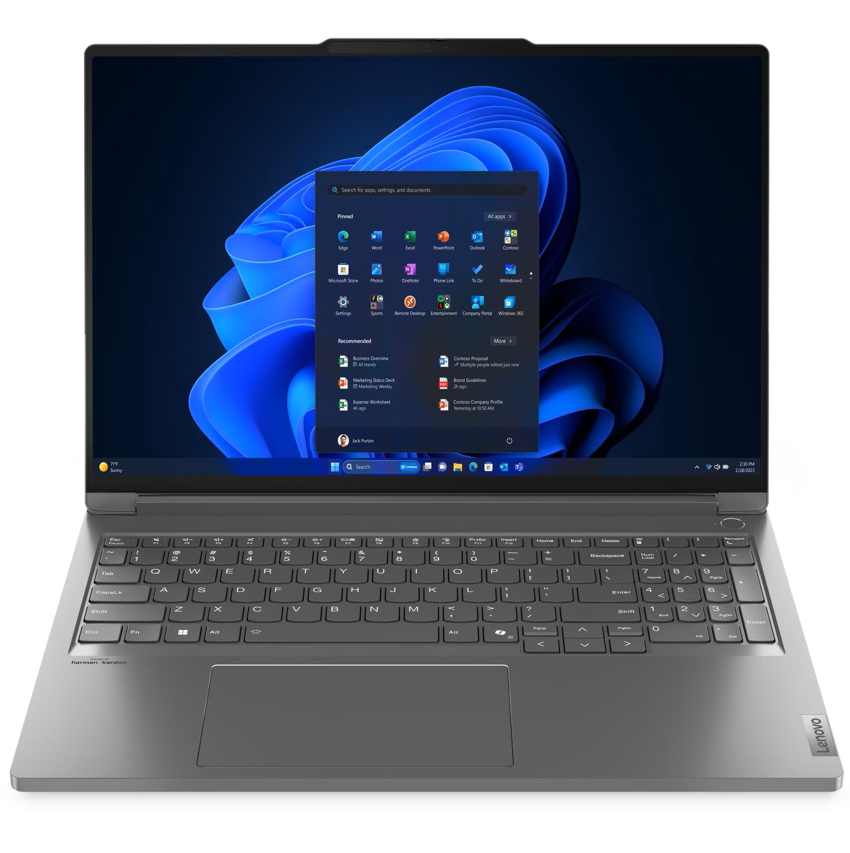 Lenovo ThinkBook 16P G5 IRX 16" QHD i7-14650HX 32GB 512GB RTX 4060 8GB GDDR6