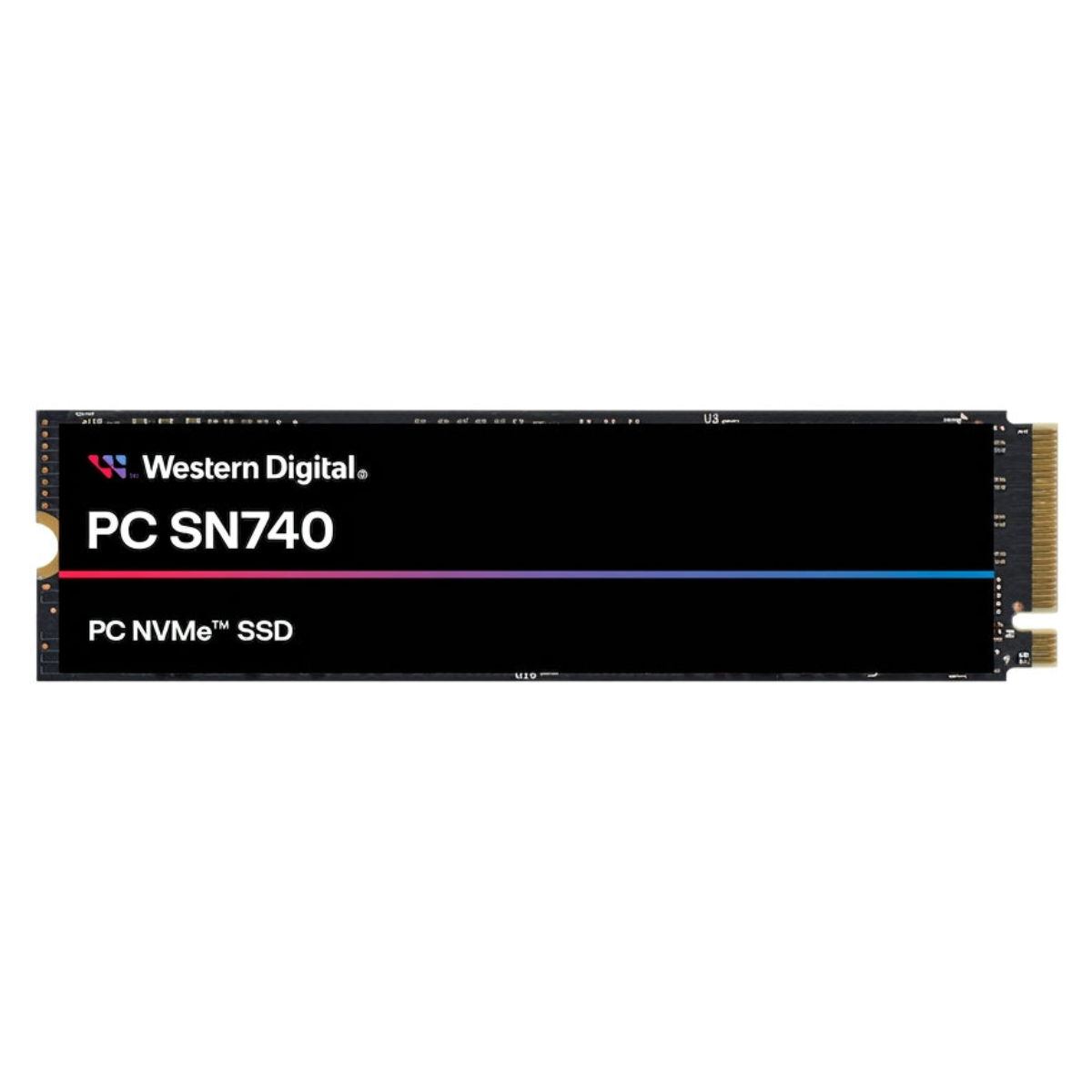 Begagnad 256GB WD SN740 SSD M2 2280 NVMe PCIe Gen4 x4 SDDQNQD-256G-1201