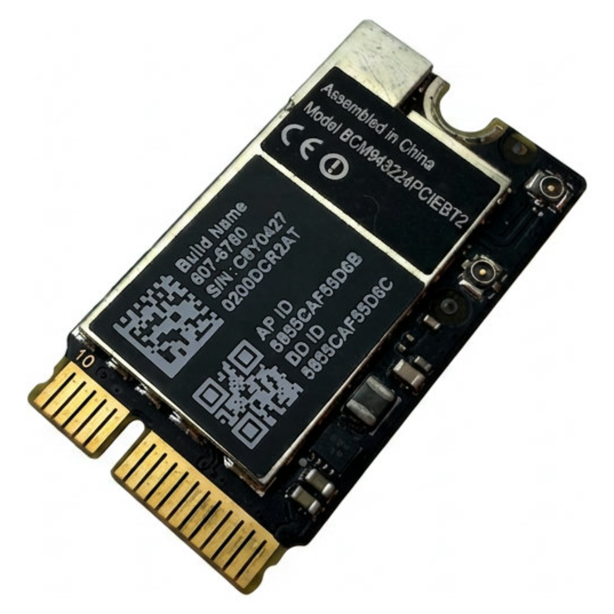 Begagnat Apple Original AirPort Bluetooth Card BCM94322PCIEBT2 607-6760