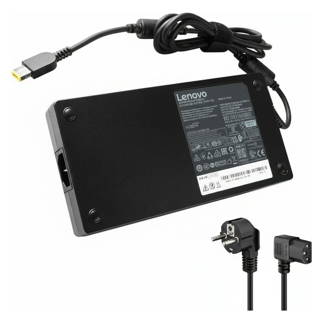 Begagnad Original Lenovo 300W AC Adapter Laddare 20V 15A