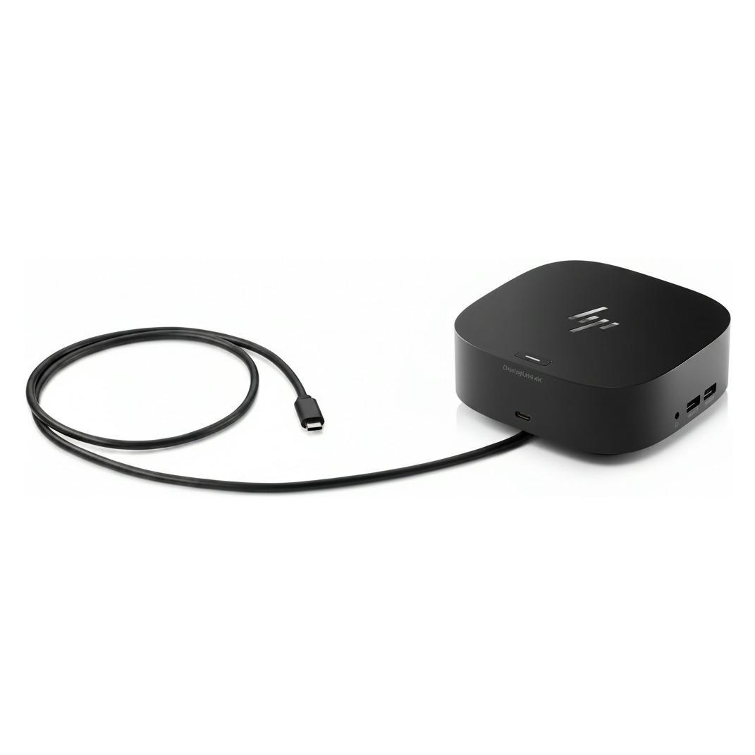 Begagnad HP USB-C C/A Universal dock G2 L61608-001 + 120W AC Adapter Dockstation