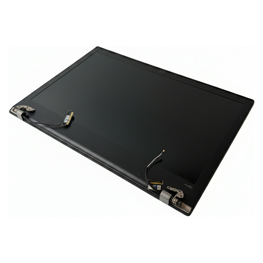 Begagnad Original Lenovo LCD Skärm för ThinkPad A485 Komplett panel med chassi