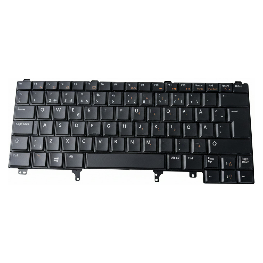 BegagnatKeyboard Tangentbord DELL Latitude E5420 E5430 E6420 E6430 E6320 E6330 E6220 04HF59