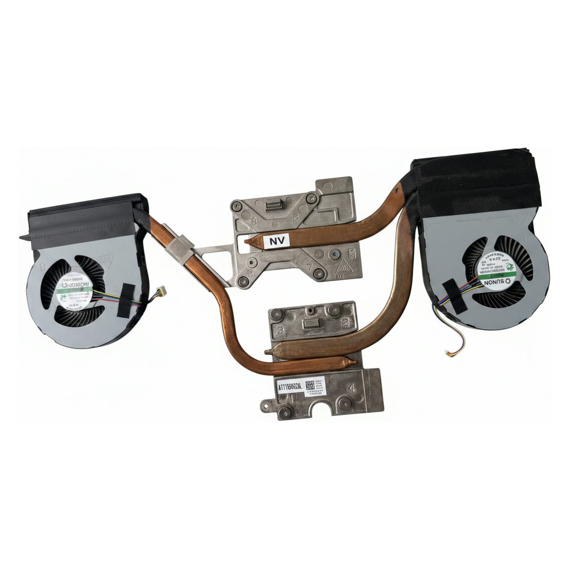 Begagnad Original Dell GPU CPU Fläkt Heatsink Fan Precision M7520 7520 0XNTR8 XNTR8