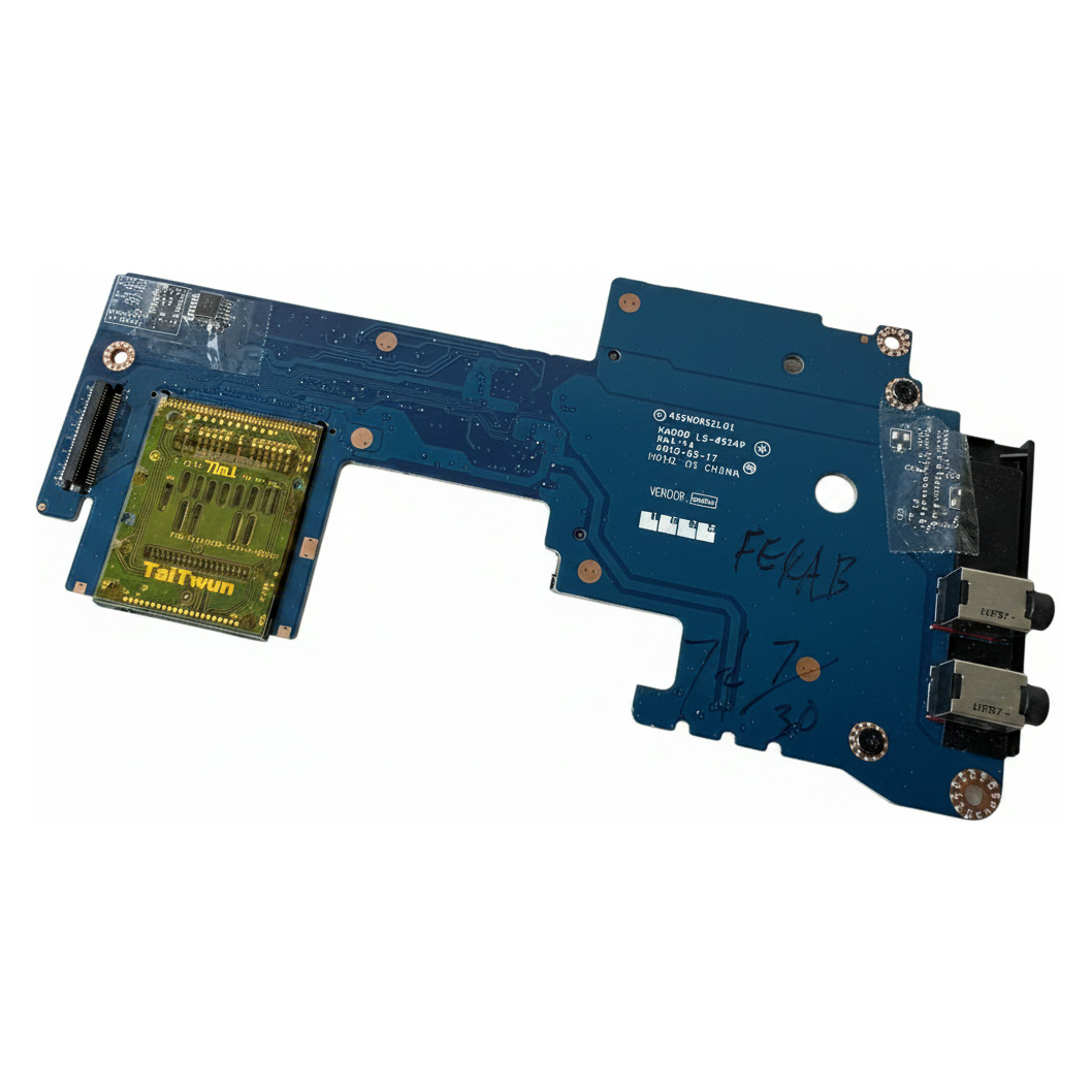 Begagnat Original HP Audio/Card Reader Board 455N0R32L01 LS-4954P EliteBook 8540p