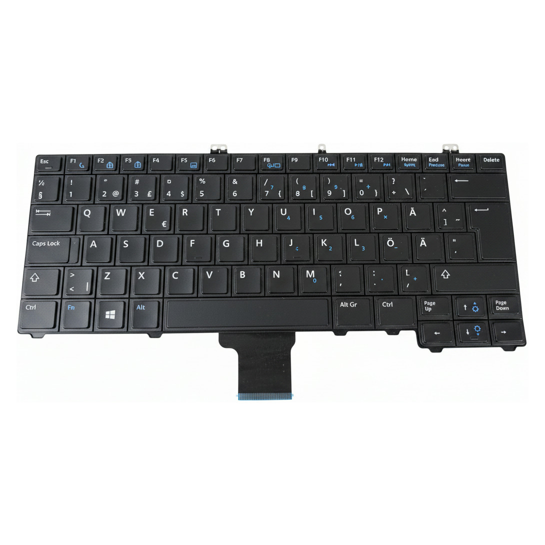 Begagnat Dell Latitude 12 12-7000 E7440 E7240 Tangentbord / Keyboard 0W31VN