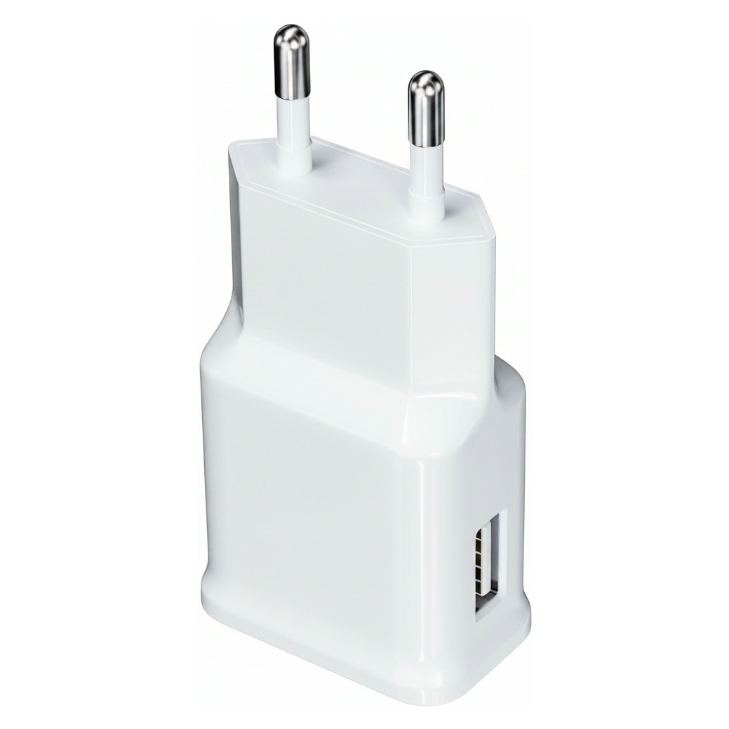 NY! USB Snabb Väggladdare 15W med Adaptive Fast Charging Vit