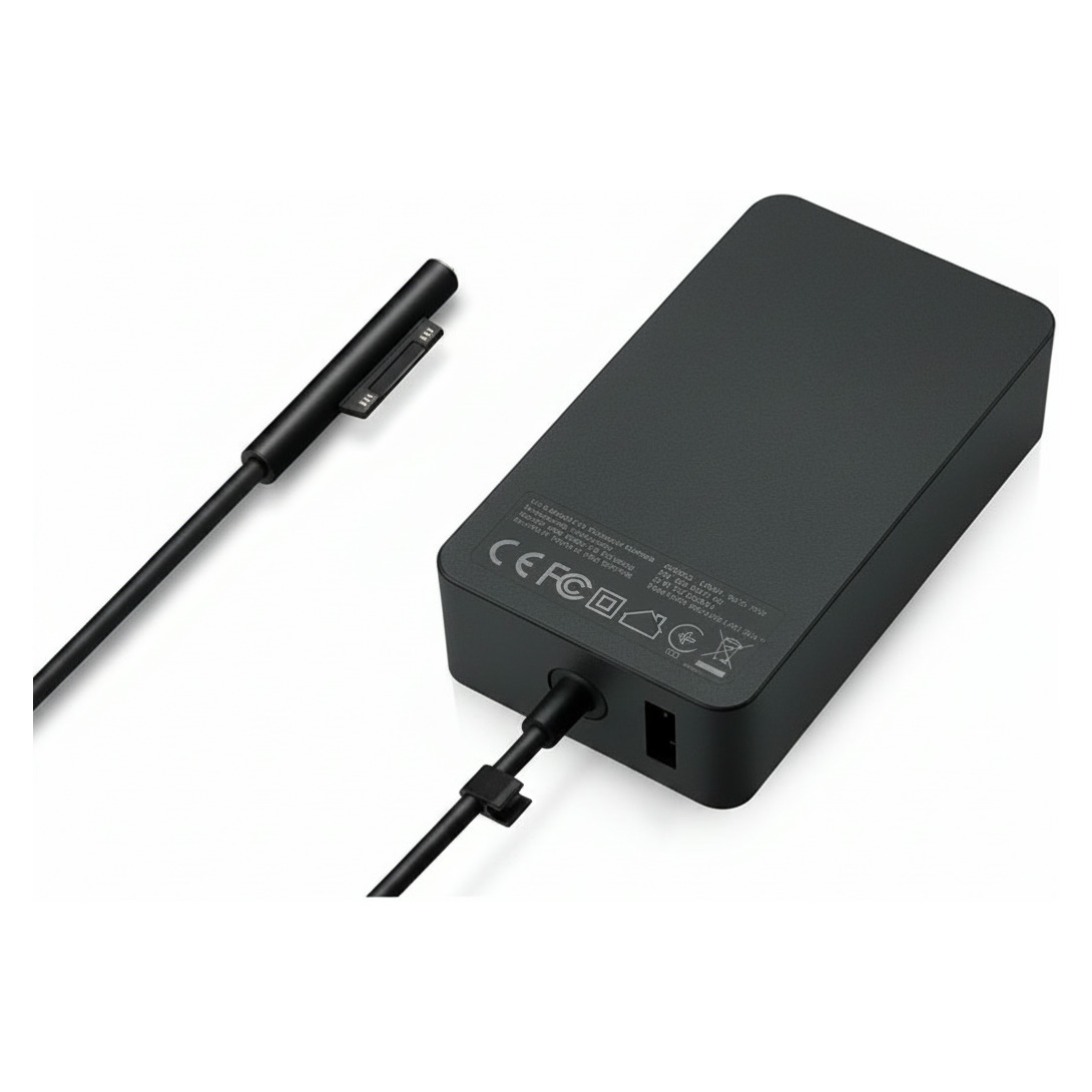 NY! 102W Laddare AC Adapter 15V 6.33A Surface Laptop Studio 2 Book 123 1798 1951