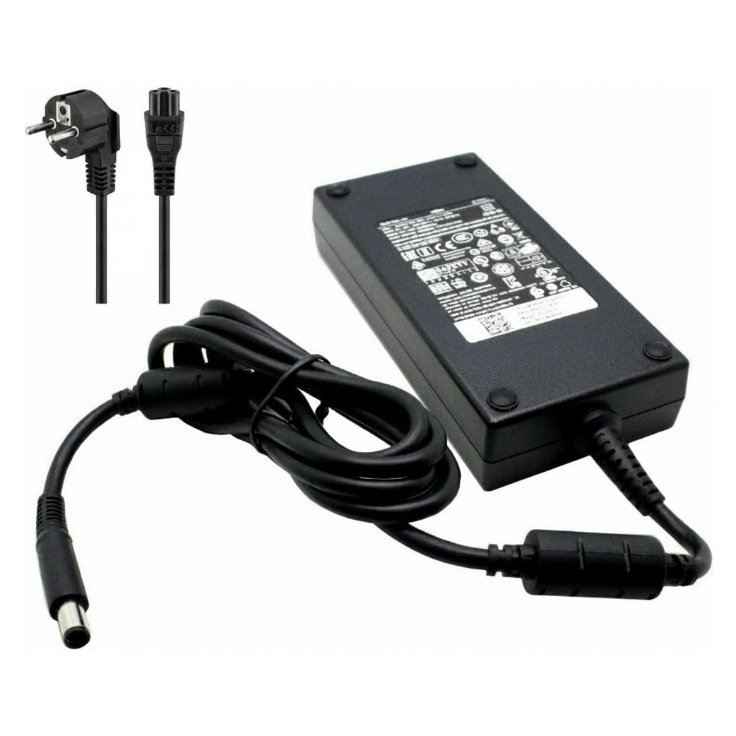 Nyskick! Original Dell 180W Laddare 19,5 V 9,23A 7,4×5,0mm