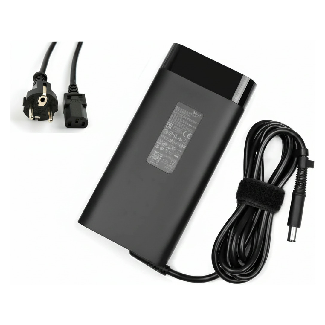 Original HP 230W Slim AC Adapter Laddare 19.5V 11.8A 7.4x5.0mm A-Klass