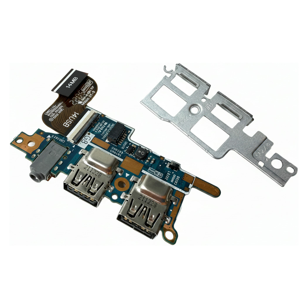 Begagnat HP Original USB Audio Jack Flexkabel 6050A3136301 EliteBook 830 835 840 845 ZBook Firefly 14 G7 G8