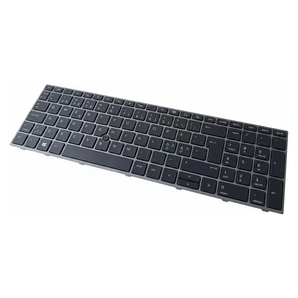 Begagnat Original HP Nordic Keyboard SN6174BL Zbook 15 17 G5 G6 Tangentbord