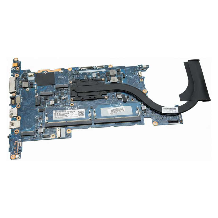 Begagnad Moderkort HP EliteBook 745 G5 Heatsink AMD Ryzen 3 PRO 2300U 6050A2945701 L21936-601