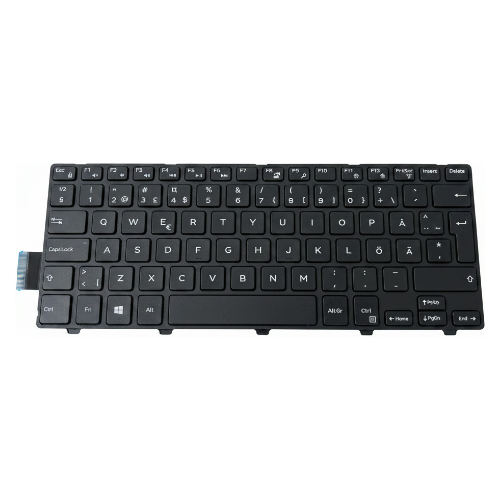 Begagnat Dell Inspiron 3441 3442 Original Dell Keyboard 0P2H6C Tangentbord