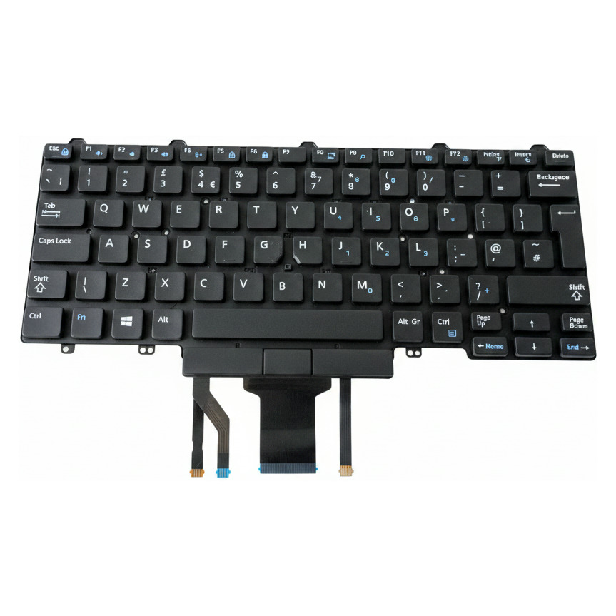 Begagnat Dell Latitude E7450 E7470 7480 7490 (US) Tangentbord keyboard JPRWH, 0JPRWH