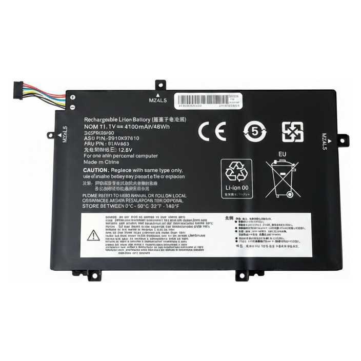 NY! Batteri Lenovo ThinkPad L480 L490 L590 L14 L15 Gen1 45Wh 4100mAh 01AV463