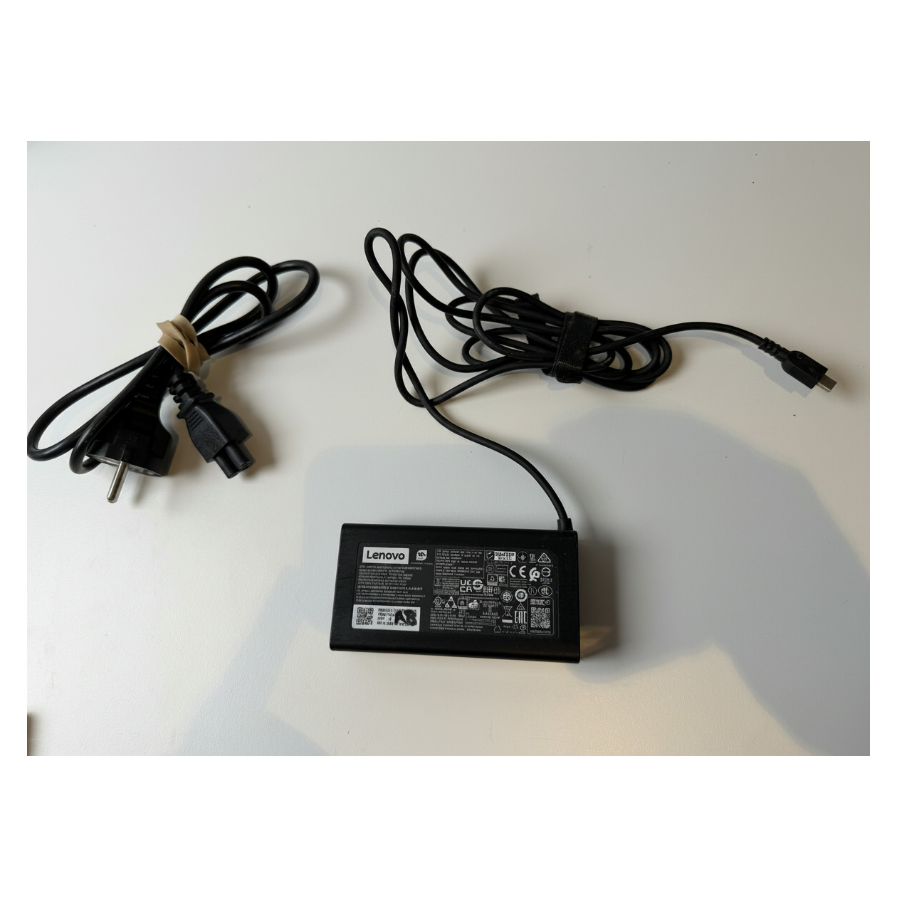 Begagnad Lenovo 100W Laptop-laddare USB-C 20V 5A ADL100YDC3A
