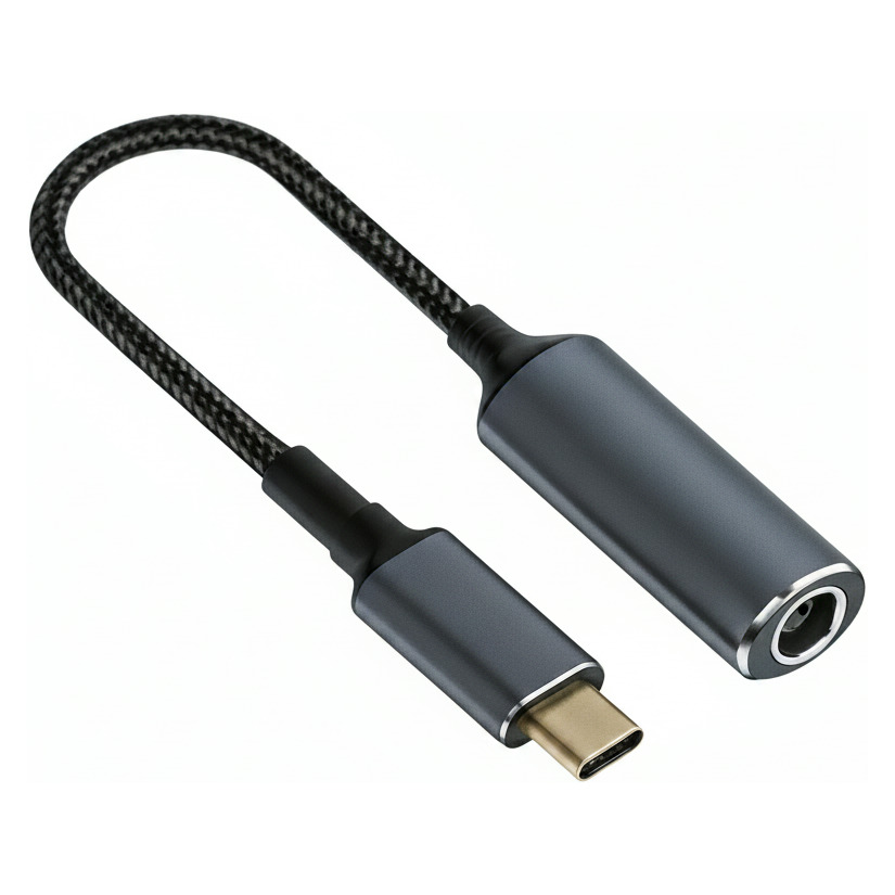 NY! Dell Adapter 140W Female 7.4x5.0mm to USB Type C USBC omvandlare 20V 7A
