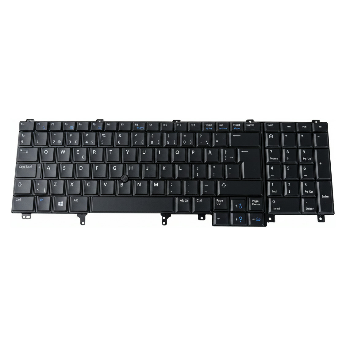 Begagnat Dell Keyboard Latitude E5520 E5530 E6520 E6530 E6540 Precision M2800 M4600 M4700 M4800 M6600 M6700 M6800