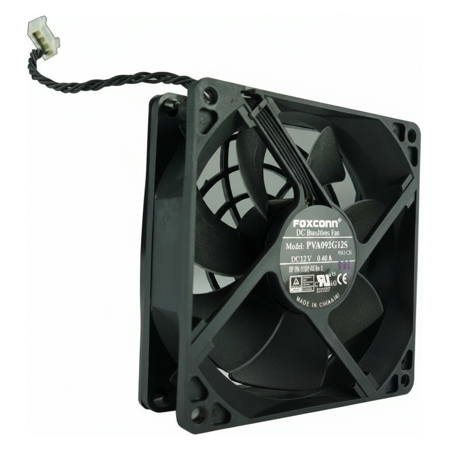 Begagnad HP Z420 Z440 Rear System Cooling Fan Assembly 647292-001 653905-001 PVA092G12S