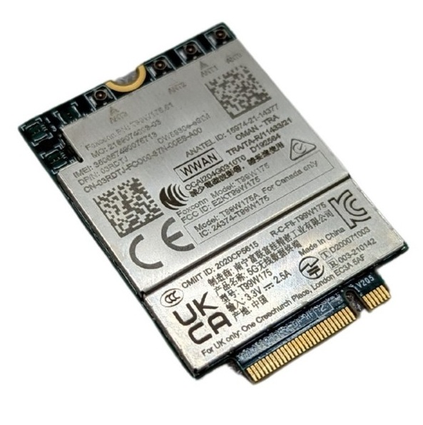 Begagnat Dell DW5930e-eSIM WWAN 5G T99W175 Mobilt Bredband modem
