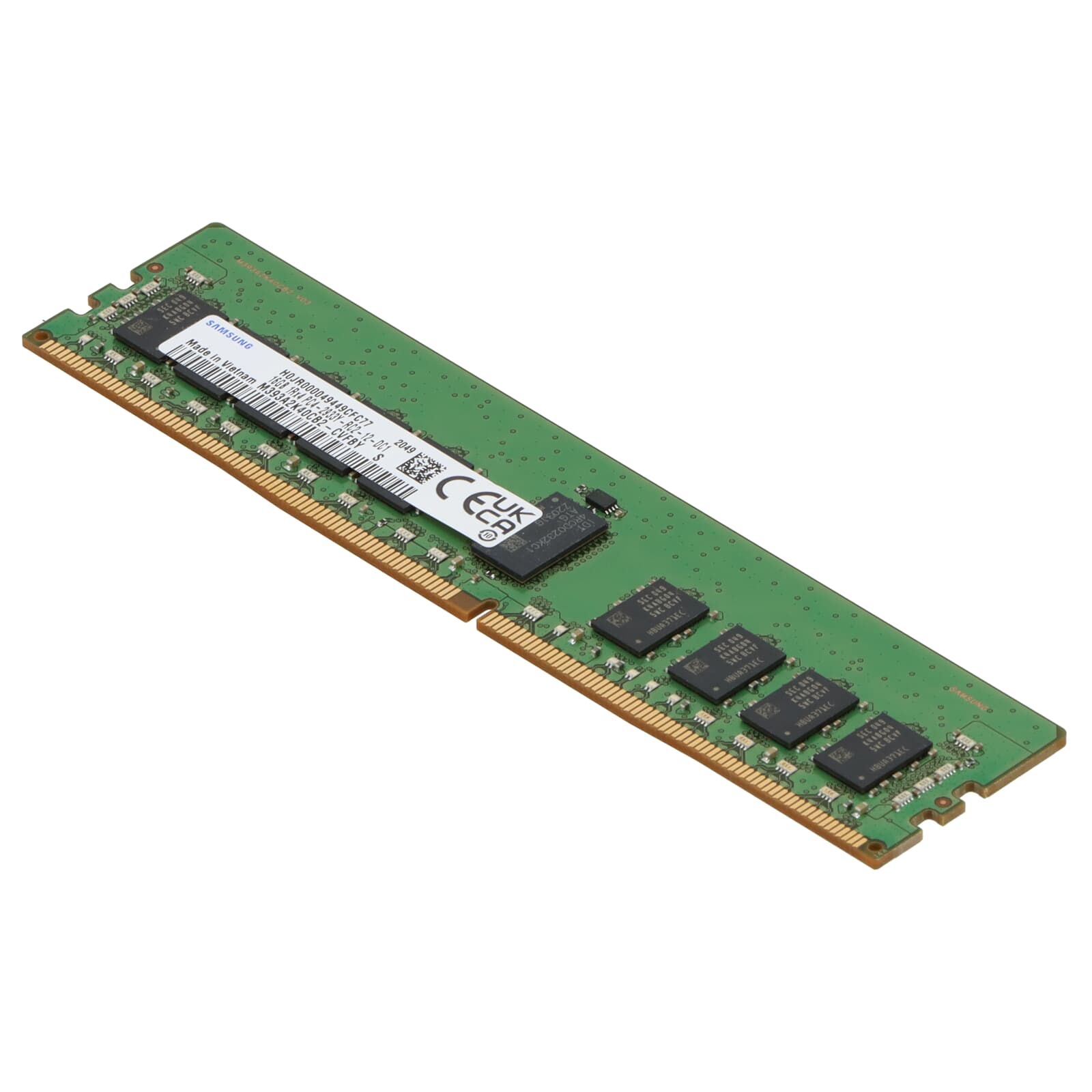 Begagnat Samsung 16GB DDR4 (1x16GB) 2933MHz RDIMM Desktop RAM M393A2K40CB2-CVFBY