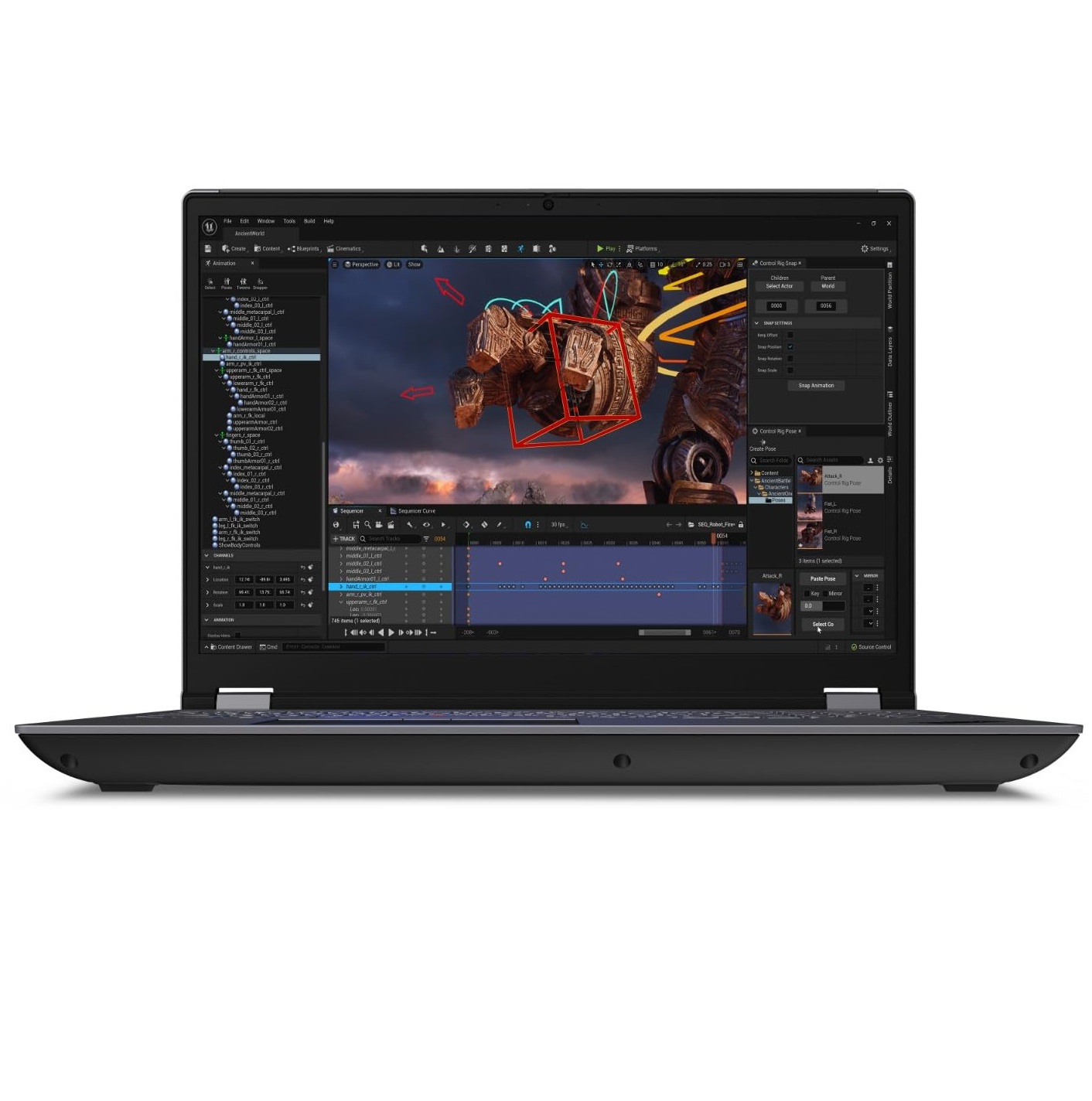 Lenovo ThinkPad P16 G1 16" UHD+  i7-12850HX 32GB 512GB RTX A1000 8GB A-Klass