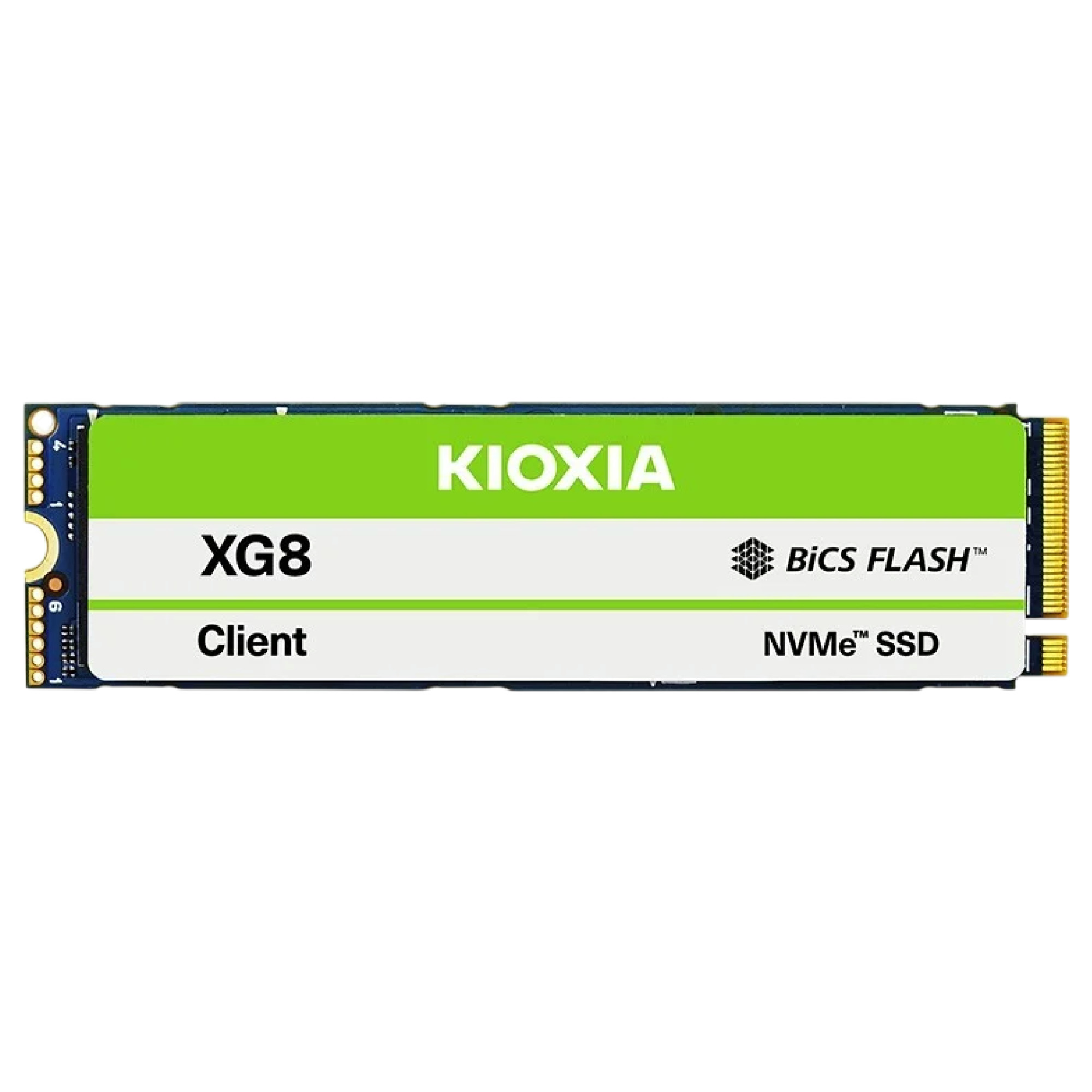 Begagnad 512GB Kioxia XG8 SSD M2 2280 NVMe PCIe Gen4 x4 KXG8AZNV512G