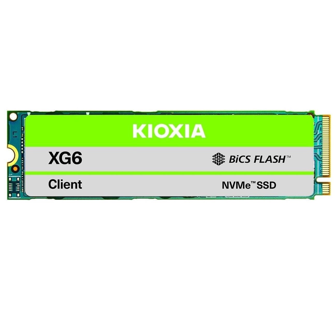 Begagnad 256GB Toshiba XG6 SSD M2 2280 NVMe PCIe Gen3.1 x4 SED KXG6AZNV256G