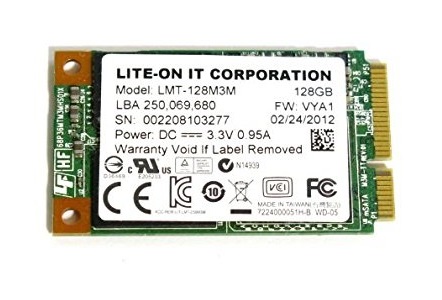 Begagnad 128GB LiteON SSD mSATA LMT-128M3M