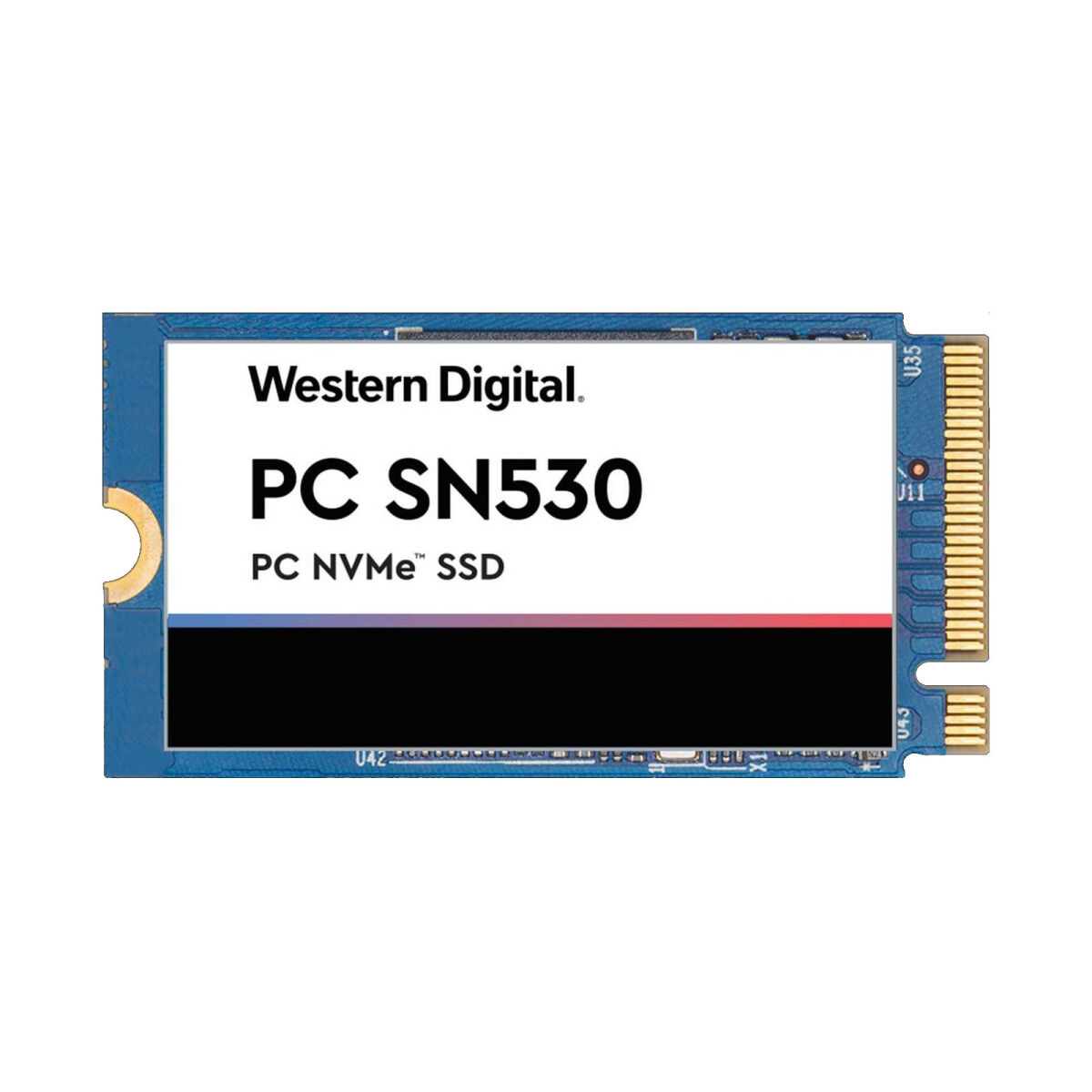 Begagnad 512GB WD PC SN530 M2 2242 NVMe Gen3 x4 SDBPMPZ-512G