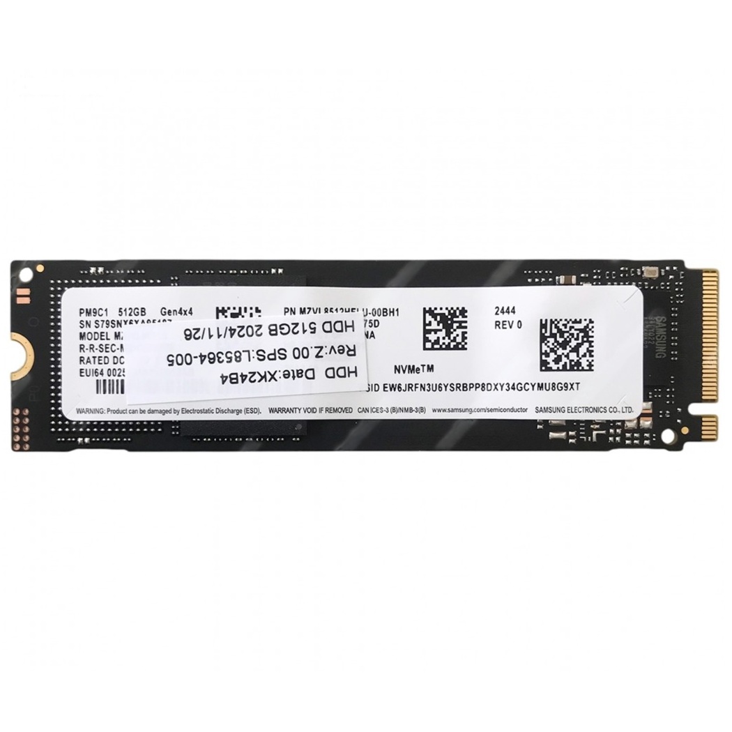 Begagnad 512GB Samsung PM9C1 SSD M2 2280 PCIe NVMe Gen4 x4 MZ-VL81T00 MZ-VL85120