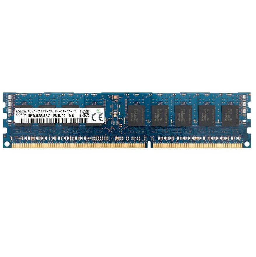 Begagnat SK Hynix 8GB DDR3 (1x8GB) RDIMM 1600MHz Server RAM HMT41GR7AFR4C-PB