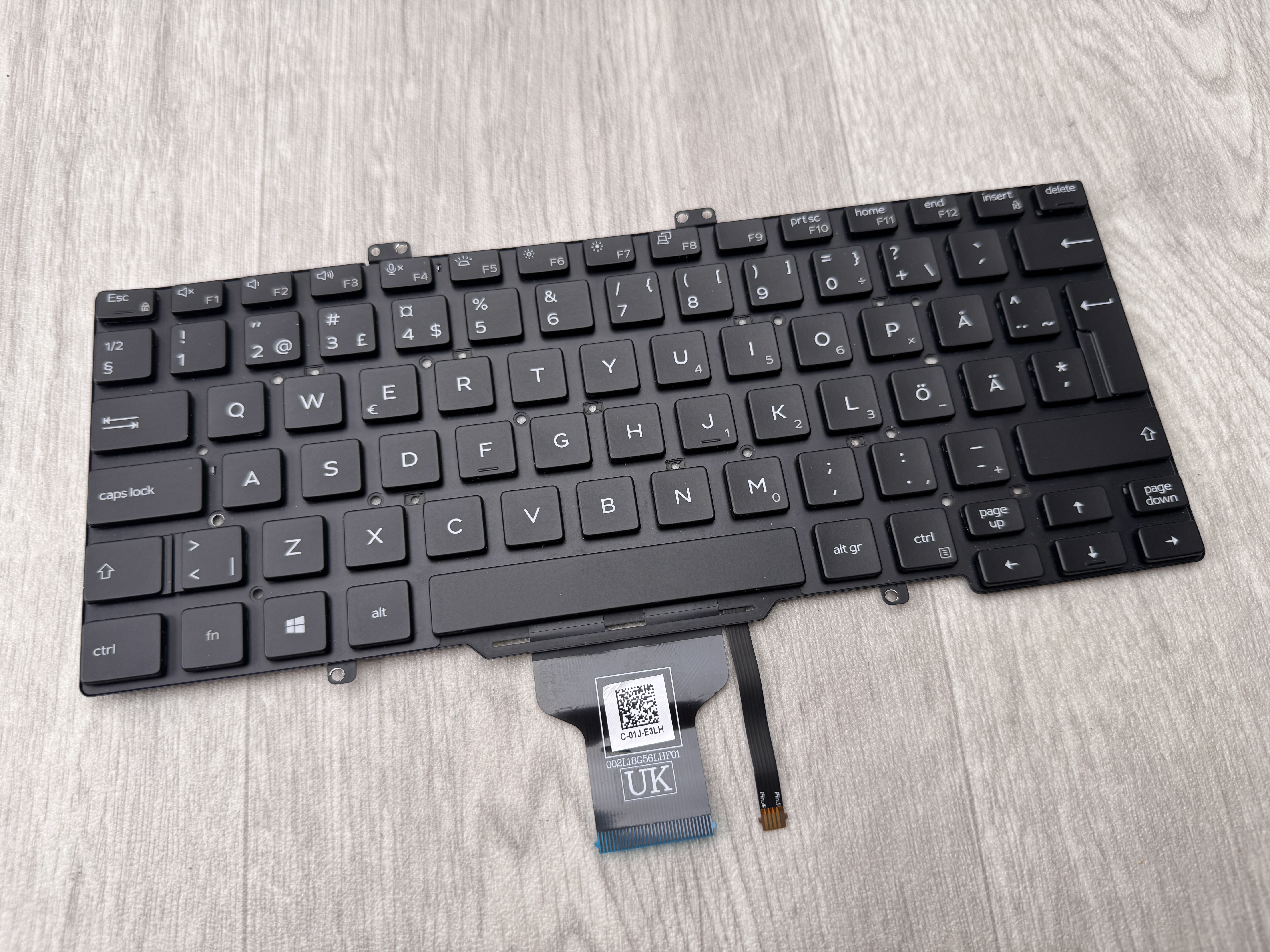 Begagnat Original Dell Keyboard till Latitude 7400 5400 5410 5411 0Y553V