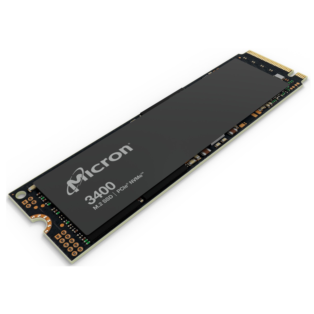 Begagnad 1TB (1024GB) Micron 3400 SSD PCIe 4.0 NVMe M2 Gen4 x4 MTFDKBA1T0TFH