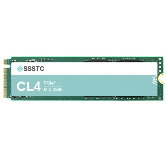 Begagnad 512GB SSTC SSD Kioxia M2 2280 PCIe NVMe Gen4 x4 CL4-8D512 3C07140332