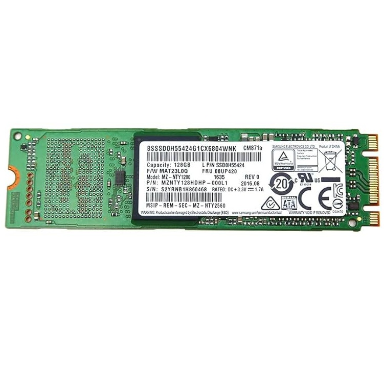 Begagnad 128GB Samsung CM871a SSD M2 2280 SATA MZNTY128HDHP