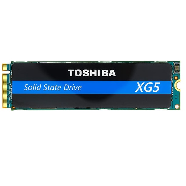 Begagnad 256GB Toshiba XG5 SSD M2 2280 NVMe PCIe Gen3 x4 SED KXG5AZNV256G