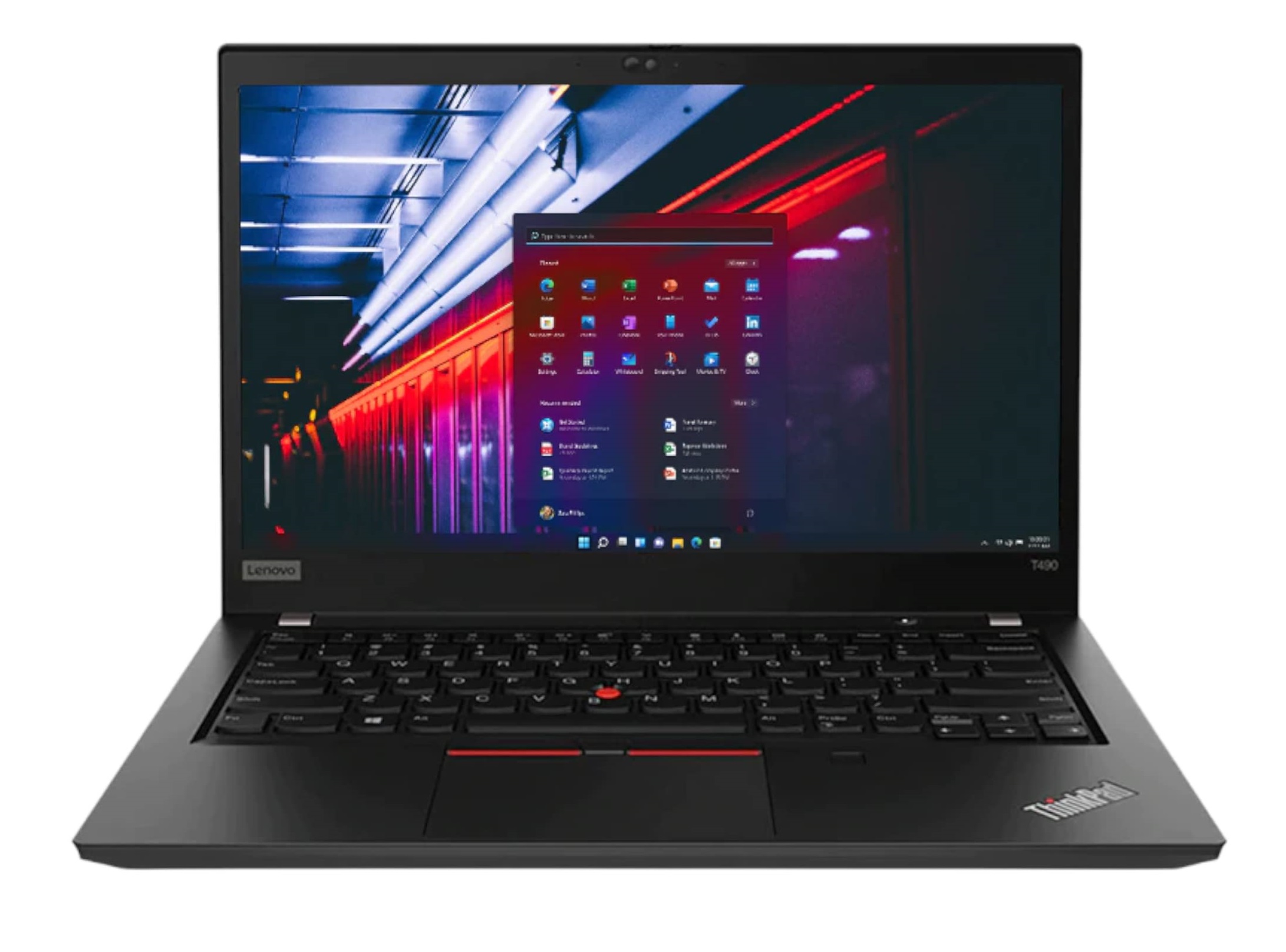 Lenovo ThinkPad T490 14" Touch i7-8565U 16GB 256GB A-Klass (Tangentavtryck)