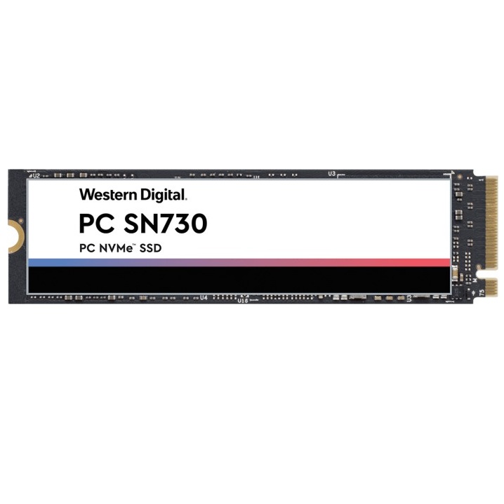 Begagnad 1TB WD PC SN730 SSD M2 2280 NVMe PCIe Gen3 x4 SDBQNTY-1T00