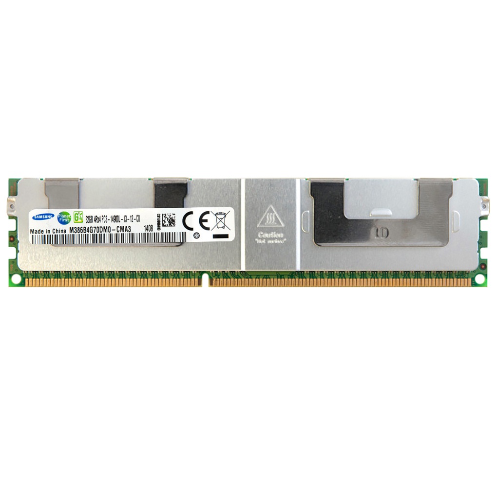 Begagnat Samsung 32GB DDR3 (1x32GB) LRDIMM 1866MHz Server RAM M386B4G70DM0-CMA3