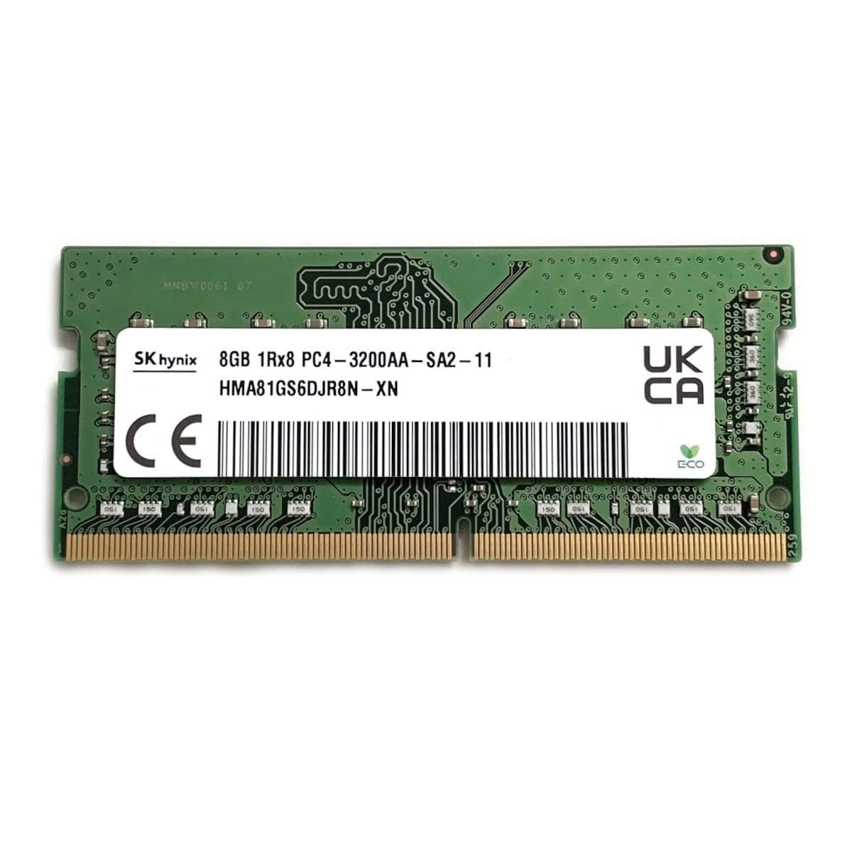 Begagnat SK Hynix 8GB DDR4 (1x8GB) SODIMM 1Rx8 PC4-3200AA 3200MHz HMA81GS6DJR8N-XN