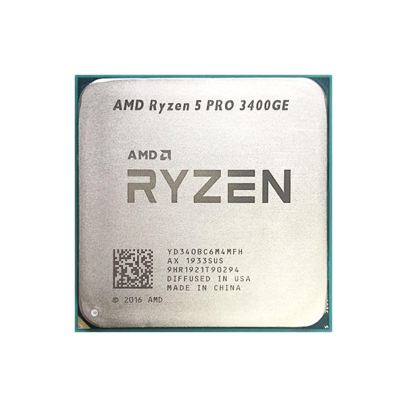 Begagnad AMD Ryzen 5 PRO 3400GE 3,3Ghz QuadCore HT 8st Boost 4Ghz Processor