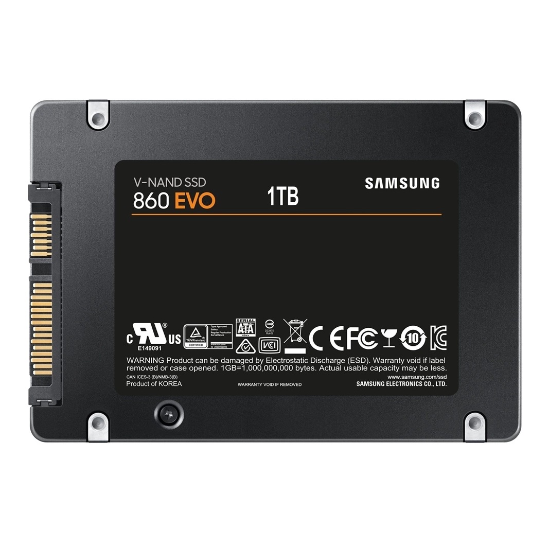 Begagnad 1TB 2,5" HDD Samsung 860 EVO MZ-76E1T0 Hårddisk MZ7LH1T0HMLU