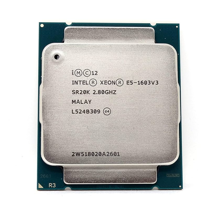Begagnad Intel Xeon Processor E5-1603 v3 10M Cache 2.80 GHz Quad Core