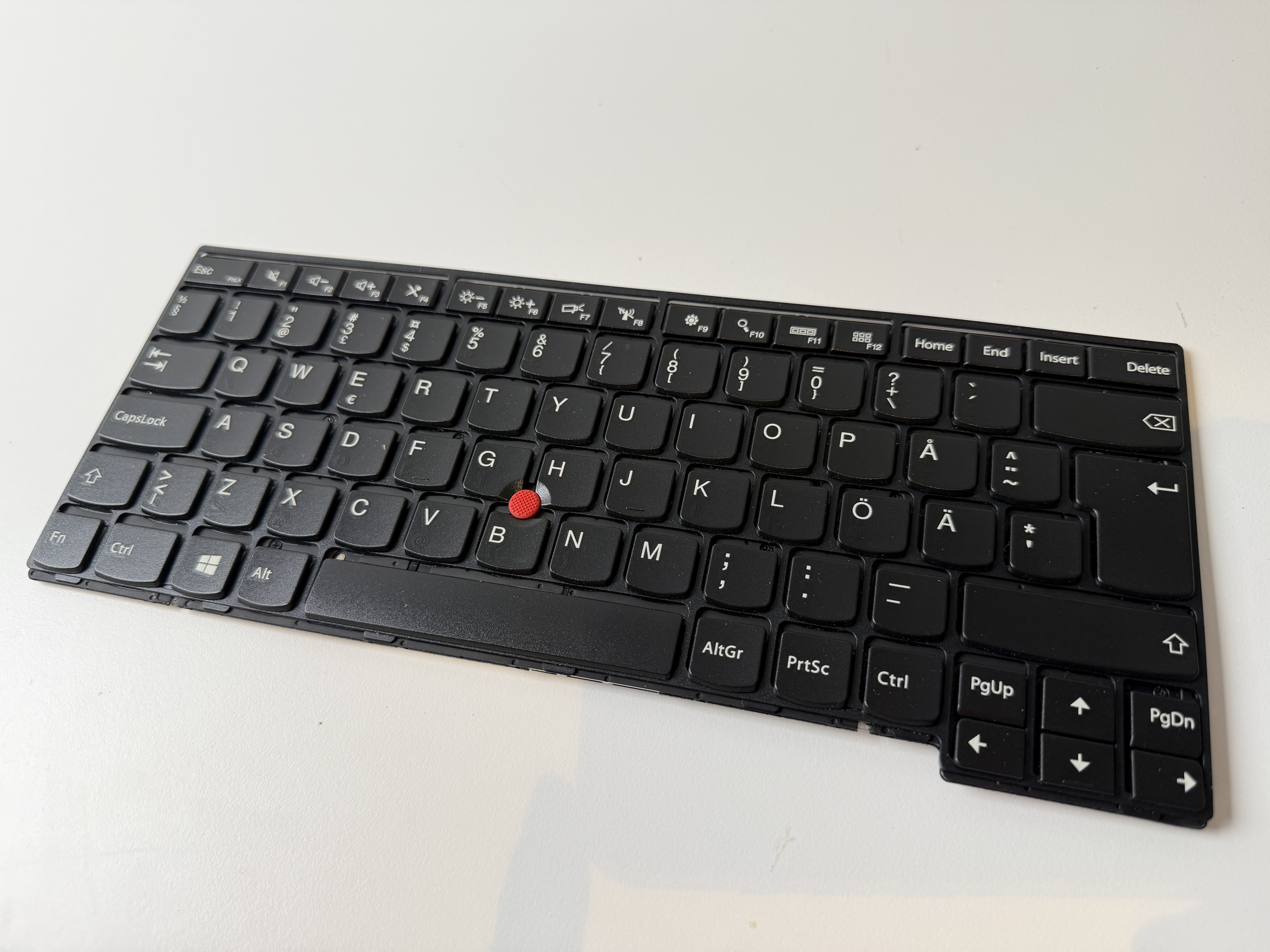 Begagnat Original Lenovo Nordic Keyboard ThinkPad 13 Gen2 T460S T460P T470S T470P FRU 00PA517